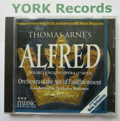 ARNE - Alfred KRAEMER Orchestra Of The Age Of Enlightenment - Ex Con CD BBC