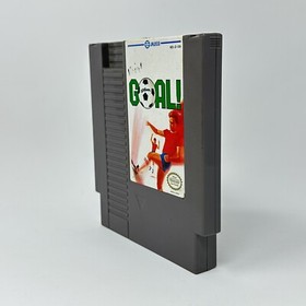 Goal Nintendo Soccer Video Game Entertainment System 1989 NES Tested
