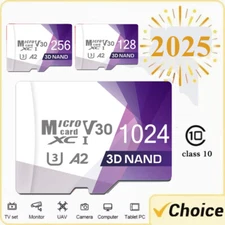 Micro SD Memory Card High Speed TF 256GB 64GB 128GB Class10 U3 Flash TF Card LOT