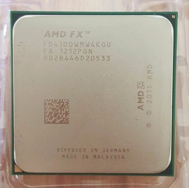 AMD FX 4100 FX 4130 FX 4170 FX 4300 FX 4350 CPU Quad Core Socket