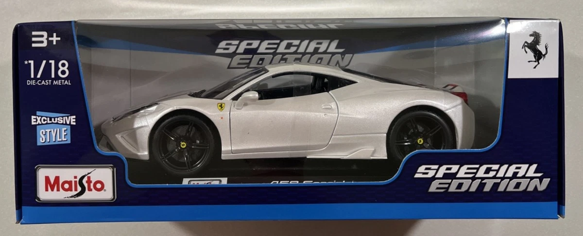 NEW 2025 MAISTO SPECIAL EDITION FERRARI 458 SPECIALE 1:18