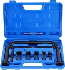 Valve Spring Compressor Pusher Automotive 5 Collet Sizes Engine Tool Set 10pcs