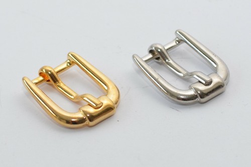 4x Gürtelschnalle / Buckle von Astor, silber od. gold, 15 mm Breite, 80er Jahre - Picture 2 of 10