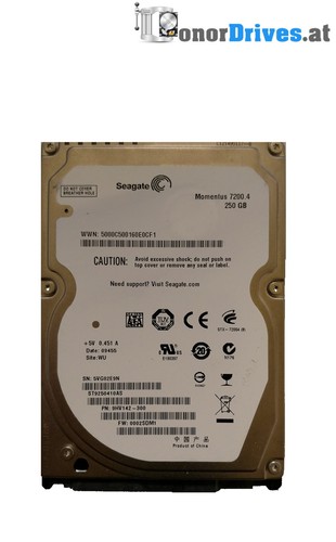 Seagate ST9250410AS- 250 GB - SATA - 0002SDM1 - PCB 100535597 Rev. B*