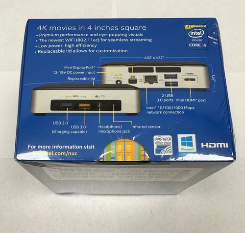 Intel Mini PC NUC Kit BOXNUC5i5RYK - Picture 2 of 3