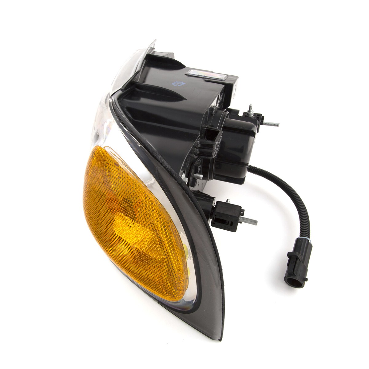 For 98-2002 Lincoln Navigator Headlights Pair Halogen Chrome