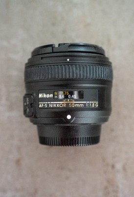 Nikon Nikkor AF-S 50 mm F/1.8 G Objektiv, F-Bajonett, Festbrennweite