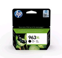 Original Hp Tintenpatrone Schwarz Bk 963XL FüR Officejet Pro 9019 9020 9022 9025