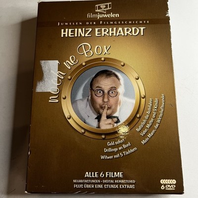 Heinz Erhardt - noch 'ne DVD Box (6 Kultfilme + Bonus-Filmclips) - Filmjuwelen