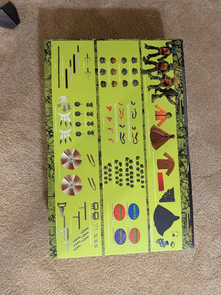 Mezco One:12 Collective Teenage Mutant Ninja Turtles Box Set Eastman New Sealed - Image 2 of 4