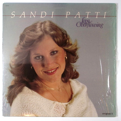 Sandi Patti   Love Overflowing LP 1981 Impact Records Christian Gospel Vinyl Alb