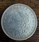 1921 Morgan Silver Dollar (AU) Beautiful Detail