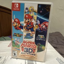Authentic Replacement Case ONLY Super Mario 3d All-Stars Nintendo Switch Box