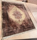 Jade Green Bokhara Hand-Woven Rug Pakestani Oriental Wool Carpet 8' 9" x 6 — photo 6