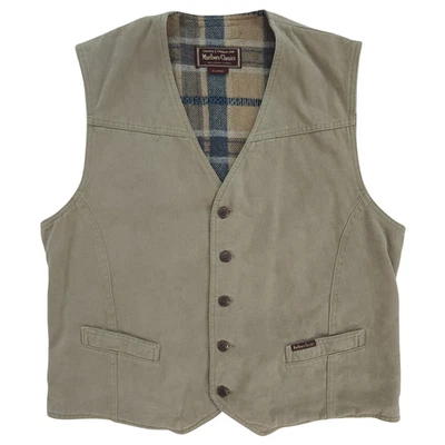 Gilet pull gilet vintage Marlboro Classics doublé laine boutonné XL - Photo 1/4