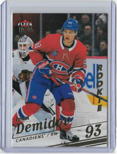2025-26 FLEER ULTRA ROOKIE GOLD PARALLEL 184/250 IVAN DEMIDOV #156 CANADIENS