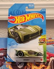 2021 Hot Wheels #200 HW Exotics 2/10 Impavido 1 Green w/Black AD Sp Chrome Rims