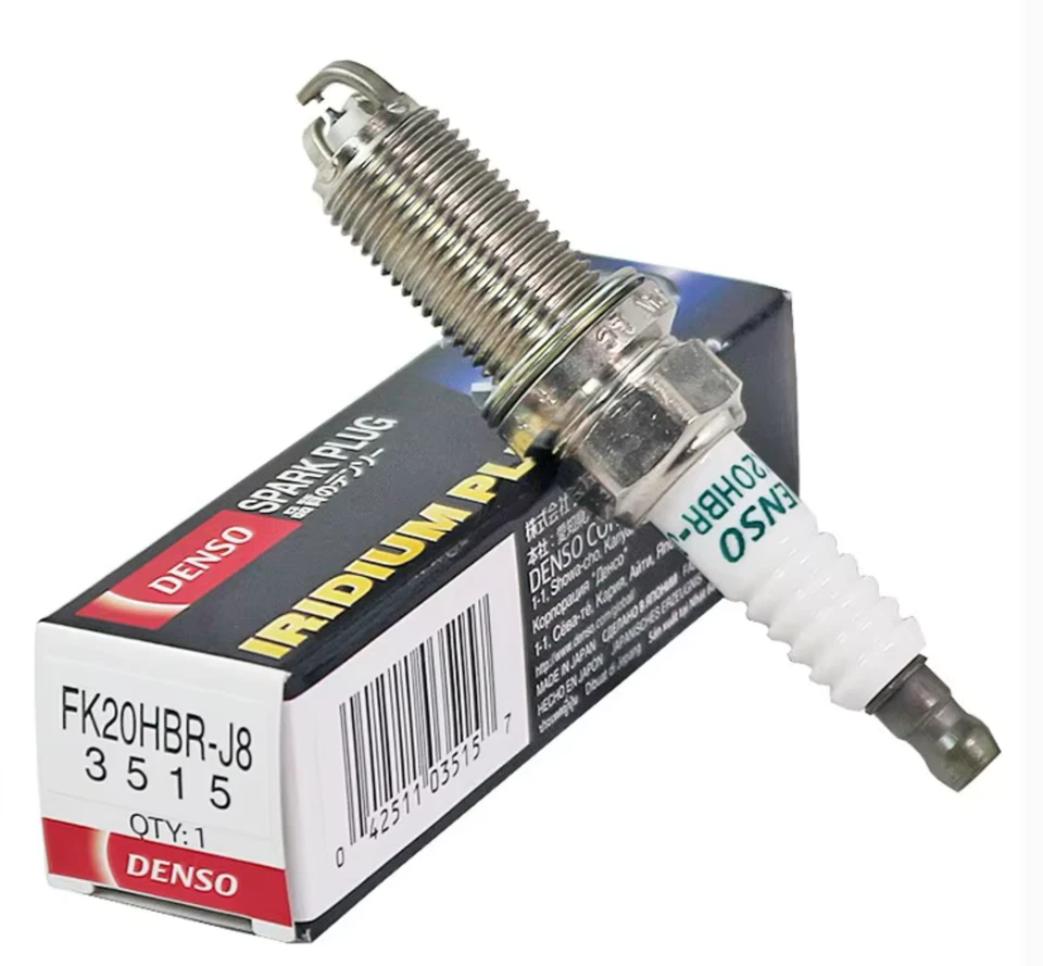 New Set of 8 DENSO Iridium Long Life Spark Plug for Lexus GS F/IS500/LC500/ RC F - Image 2 of 4