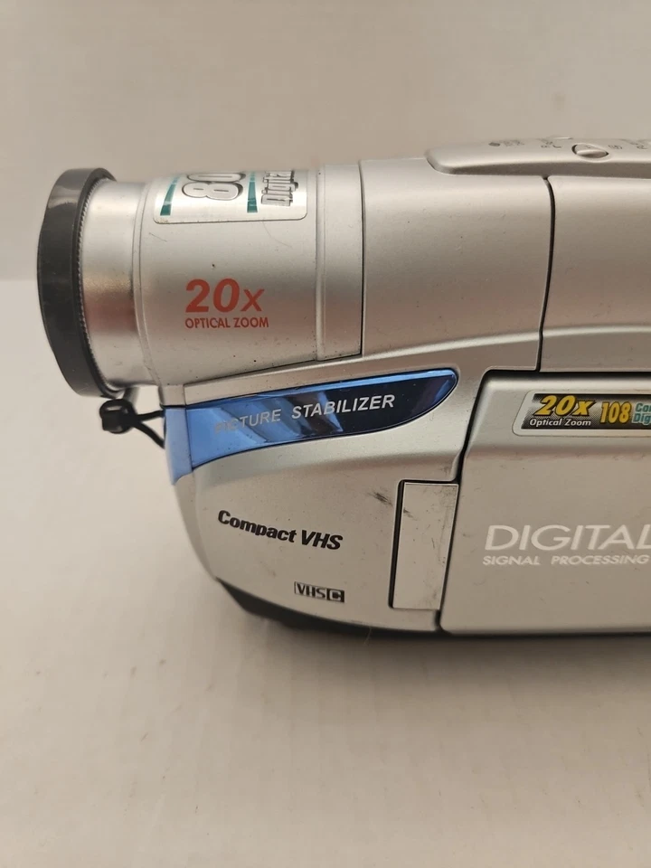 JVC Compact VHS Camcorder VHS Model GR-AXM18U , 091B2835 Untested - Image 2 of 4