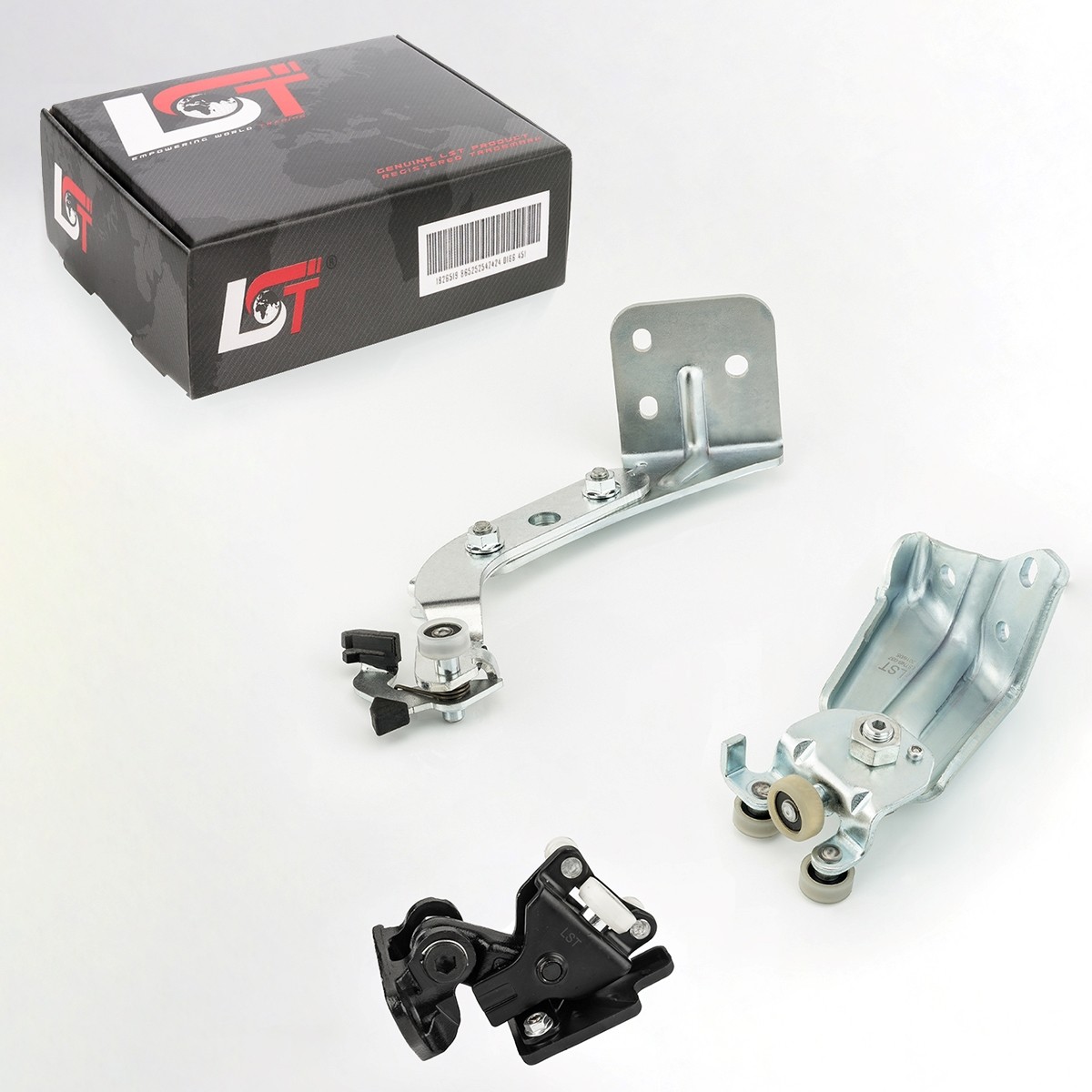 Sliding door roller guide hinge roller set right for Fiat Ducato 250