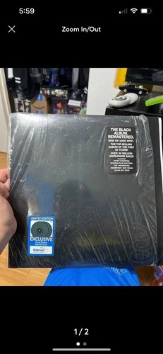Metallica Black Album Walmart Exclusive Vinyl
