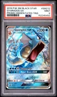 2019 POKEMON SM BLACK STAR PROMO HIDDEN FATES TINS #SM212 GYARADOS GX PSA 9