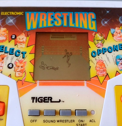 Tiger Electronic Wrestling retro console game watch vintage - Picture 3 of 6