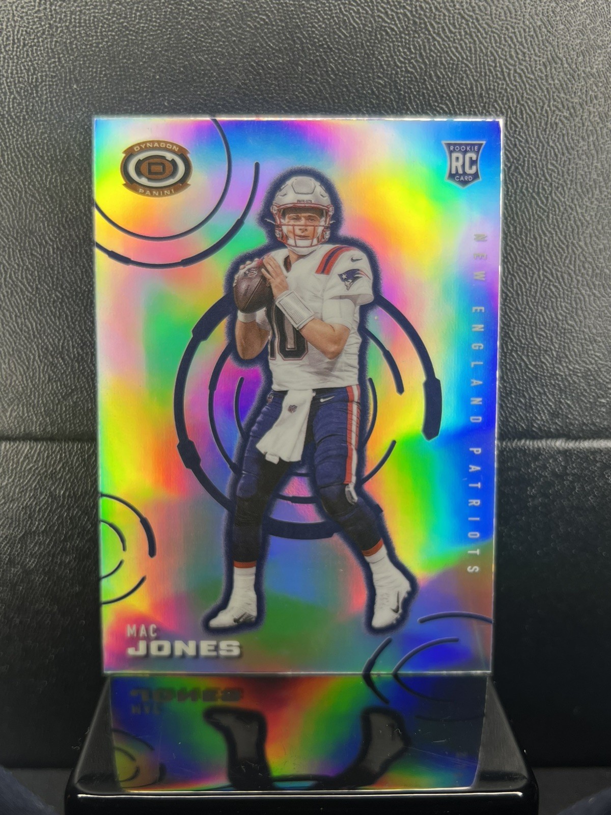 2021 Chronicles Dynagon Football - MAC JONES - Chrome - Patriots RC #D-4 🔥🔥