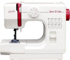 JANOME Compact Electric Sewing Machine 【sew D`Lite】 JA525 New