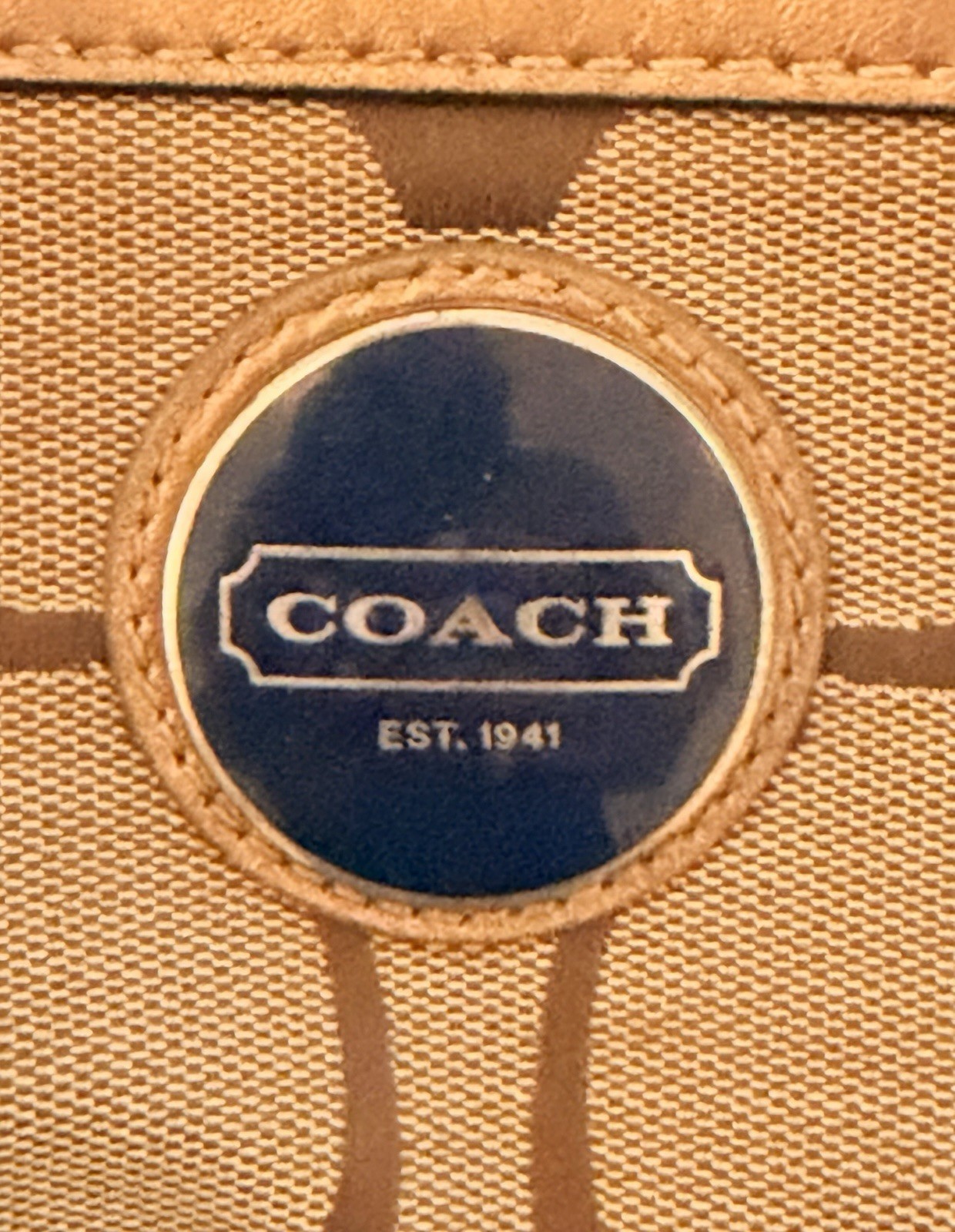 Coach Colorblock Patchwork Multicolor Logo Should… - image 3