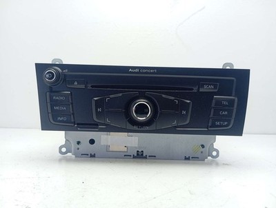 8T1035186P AUDIOSYSTEM / RADIO-CD / 802310 FÜR AUDI A4 BER. B8 BASICO