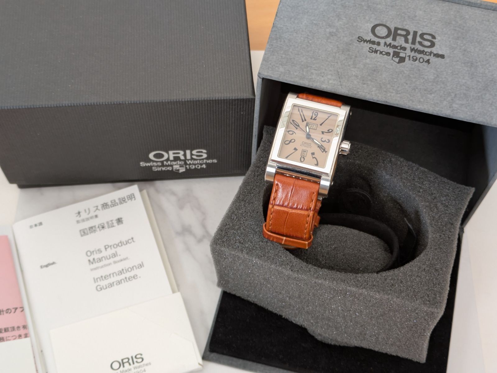 Oris Rectangular Automatic Watch, Excellent Condi… - image 1
