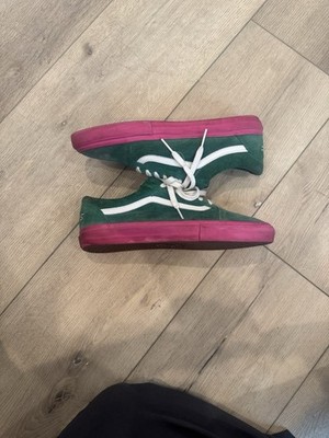 VANS Syndicate Golf Wang Cat Green Pink Low Top Skate Shoes 