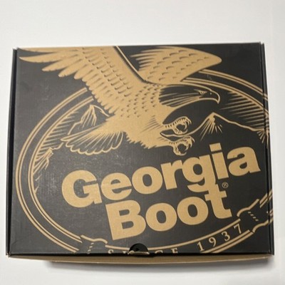 Georgia Boot ''G7113 Georgia Logger'' Waterproof Brown Leather Boots, Men s 10.5 M