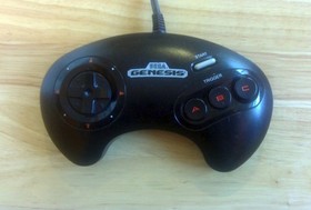 Vectrex SEGA Genesis Modded Controller Joystick Control Panel Mod