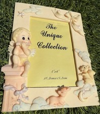 The Unique Collection 3D Unisex Baby Nursery Room Picture Photo Frame 4x6 RARE