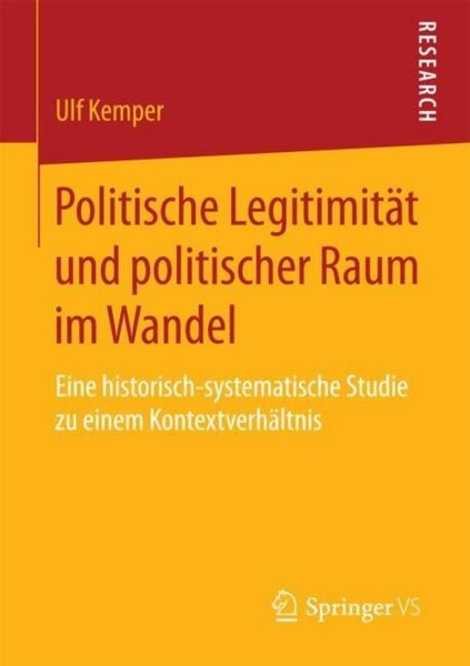 Politische LegitimitäT Und Politischer Raum Im Wandel Ulf Kemper-image
