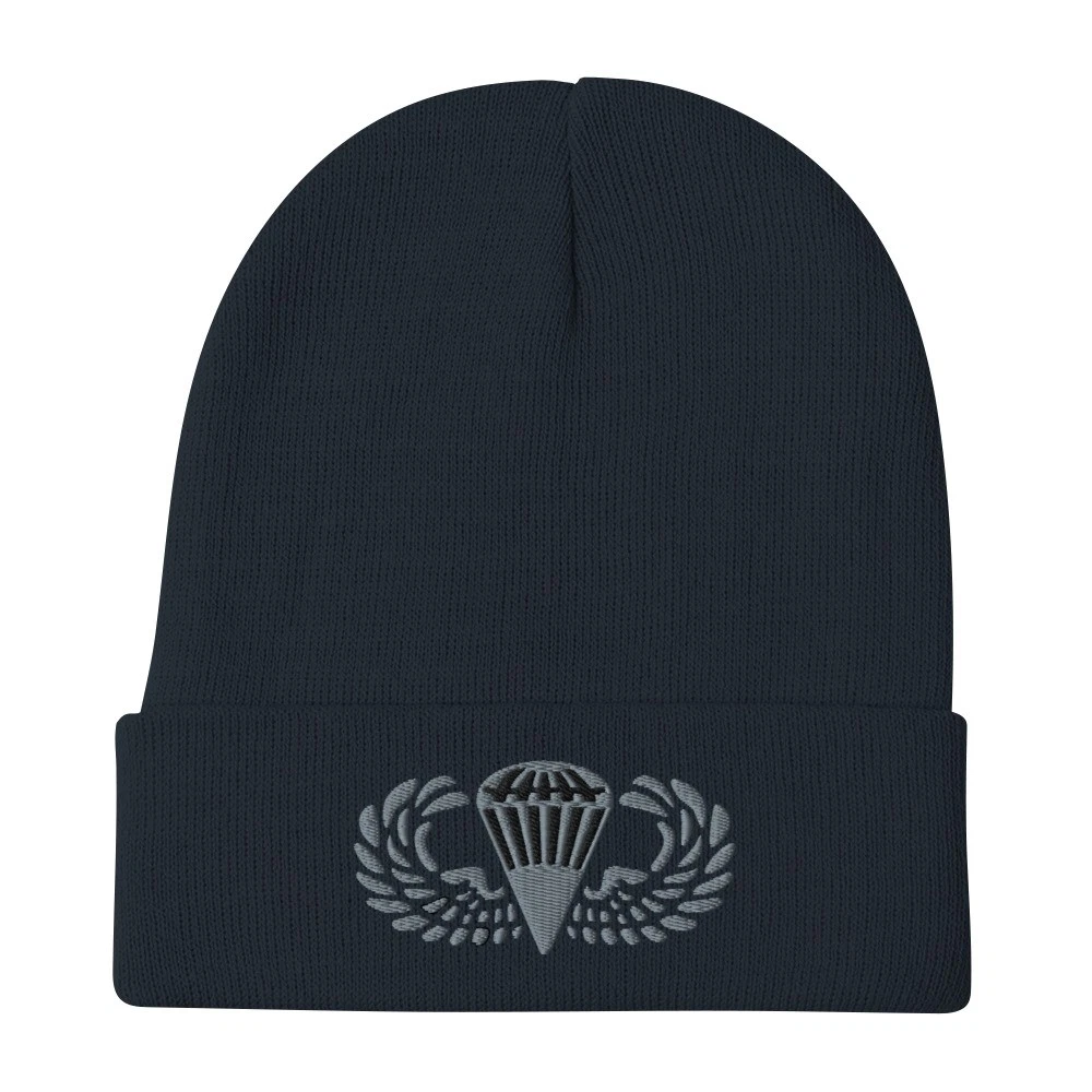 Basic Parachutist Embroidered Beanie
