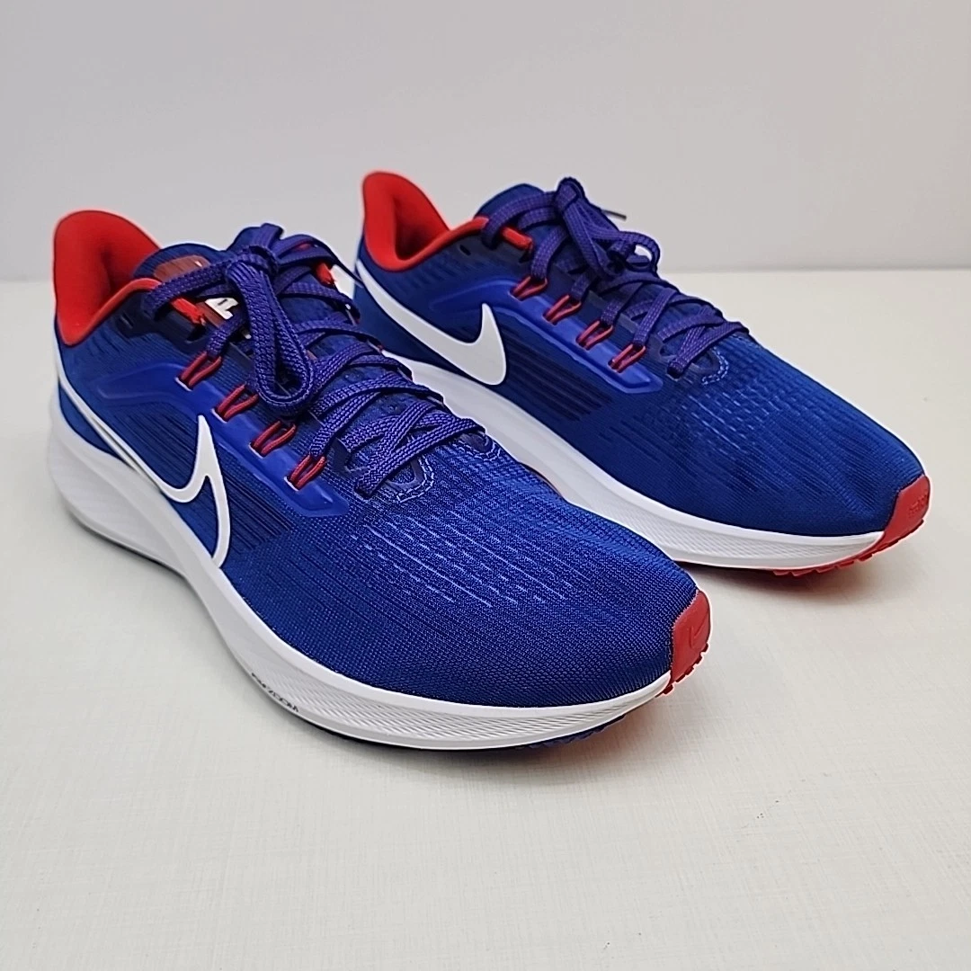 NFL x Nike Air Zoom Pegasus 39 \'Buffalo Bills\' Mens 10.5 Blue Red DR2035 400 Buffalo Bills Nike Air Zoom Pegasus 39 Sideline Sneaker  main image 4