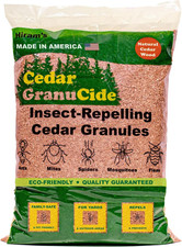 Granucide Cedar Granules Cedar Chips for Home Garden Repels Ants, Aphids,