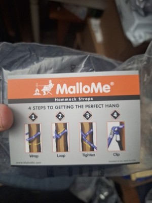 Mallome Hammock straps 2 Packs