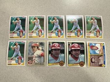 1983 Johnny Bench (10 Card Lot) - Cincinnati Reds 