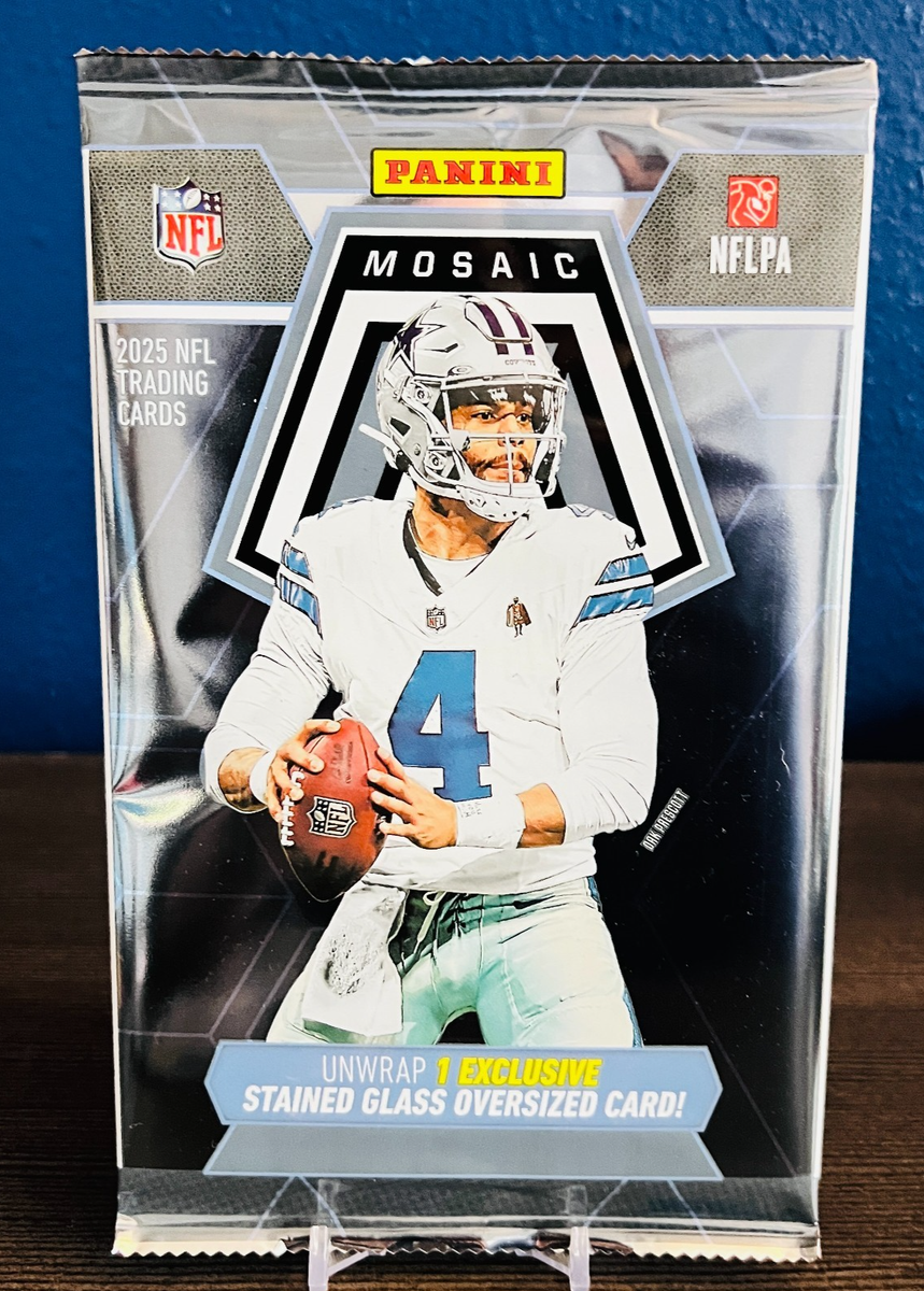 2025 Panini Mosaic Stained Glass Jaxson Dart Oversized Jumbo SP