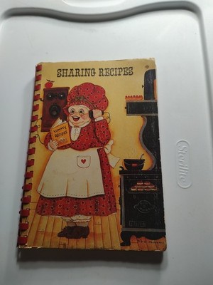 Sharing Recipes Cookbook Newtown Square,Pa United Methodist Women 1986 Pre Owned