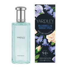 Image of Yardley London Bluebell and Sweet Pea Eau de 125 ml (Pack of 1), White 