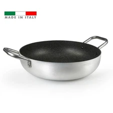 14.2" Flonal Non-Stick Pan Double Handle Fry Pan Oven-Safe Induction-Safe 9.7-qt