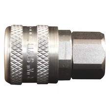Milton 775 A Style Coupler, 1/4" Fnpt, Pk10