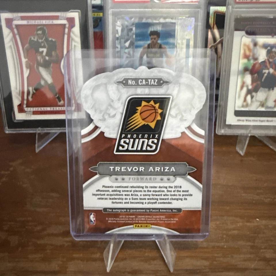 2018-19 Panini Crown Royale - Crown Autographs Trevor Ariza #CA-TAZ /99 (AU) - Image 3 of 3