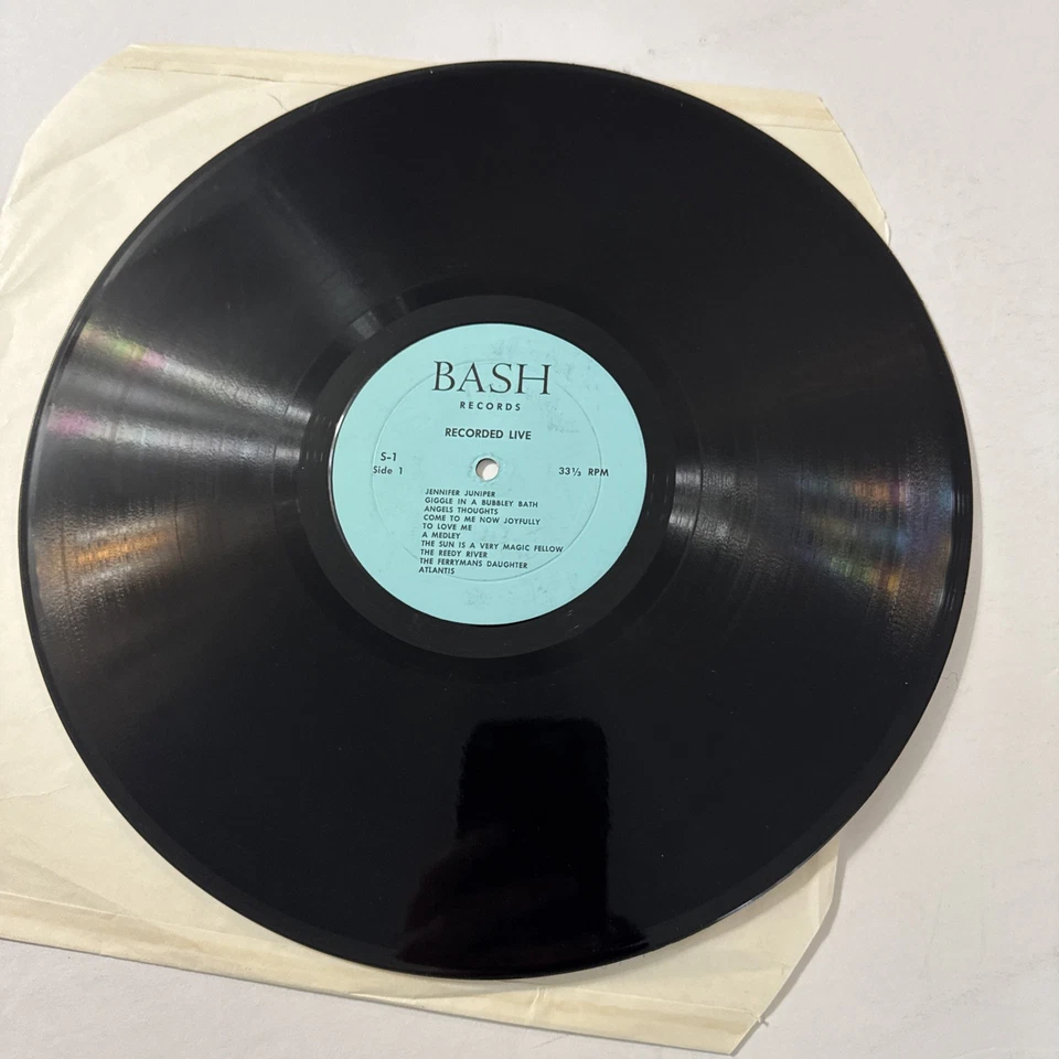 Donovan-A Gift From Underground Vinyl LP Bash early live import B'casts 1st issu - Image 4 of 4