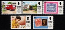 Solomon Islands 1990 150th Anniversary of Penny Black SG677-81 Mint